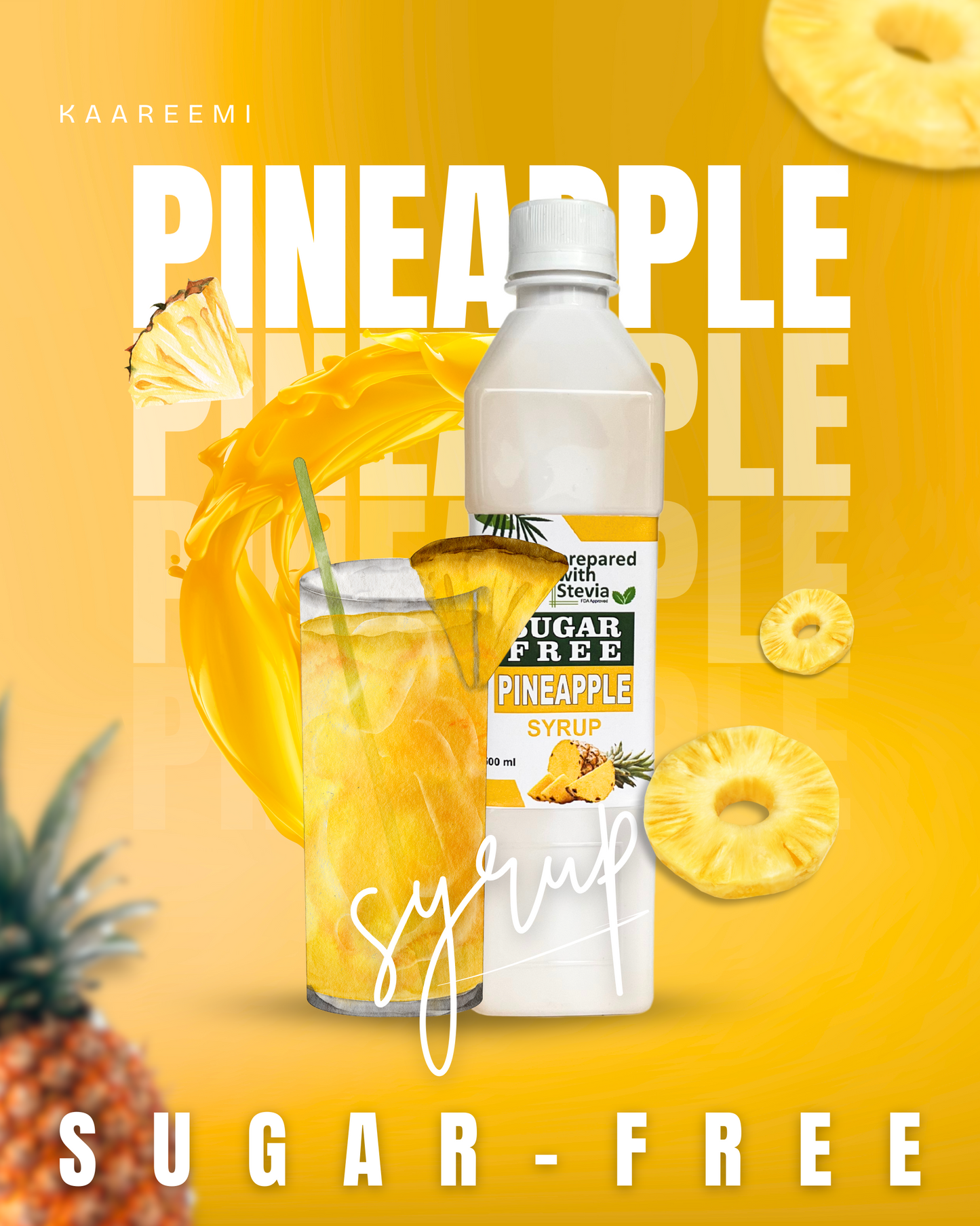 Sugar Free Syrup (Flat 14% Discount)