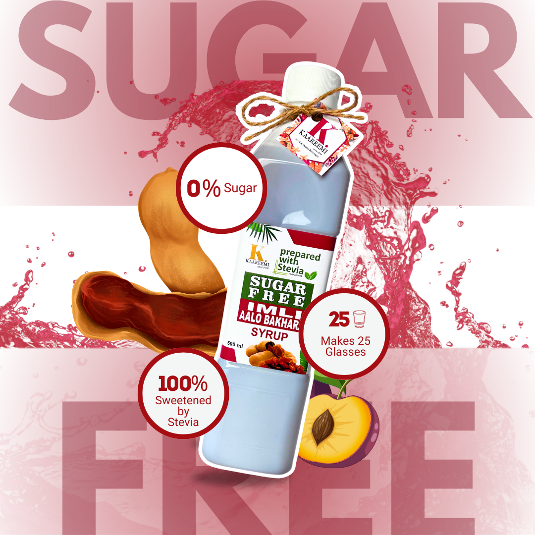 Sugar Free Imlee Aalu Bakhara Syrup.  (Flat 14% Discount)