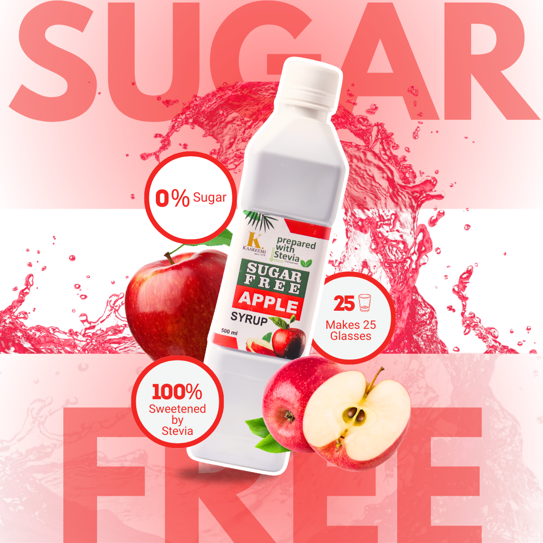 Sugar Free Apple Syrup.  (Flat 14 % Discount)