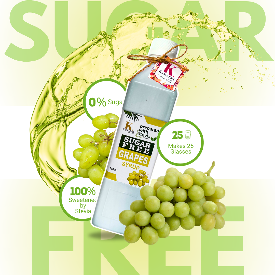 Sugar Free Grapes Syrup (Flat 14% Discount)