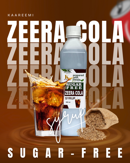 Sugar Free ZEERA Cola Syrup (Flat 14% Discount)
