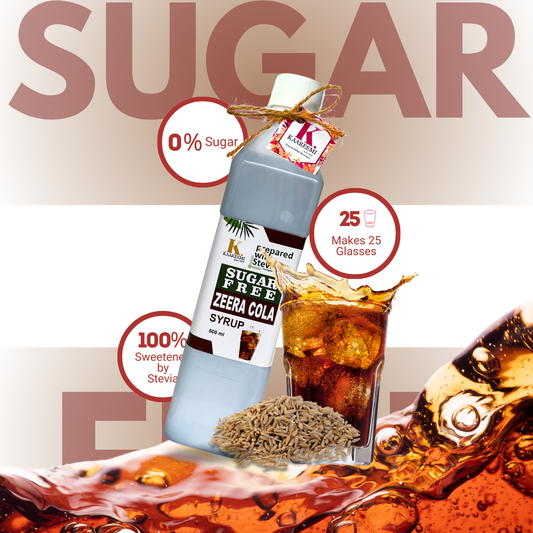 Sugar Free ZEERA Cola Syrup (Flat 14% Discount)
