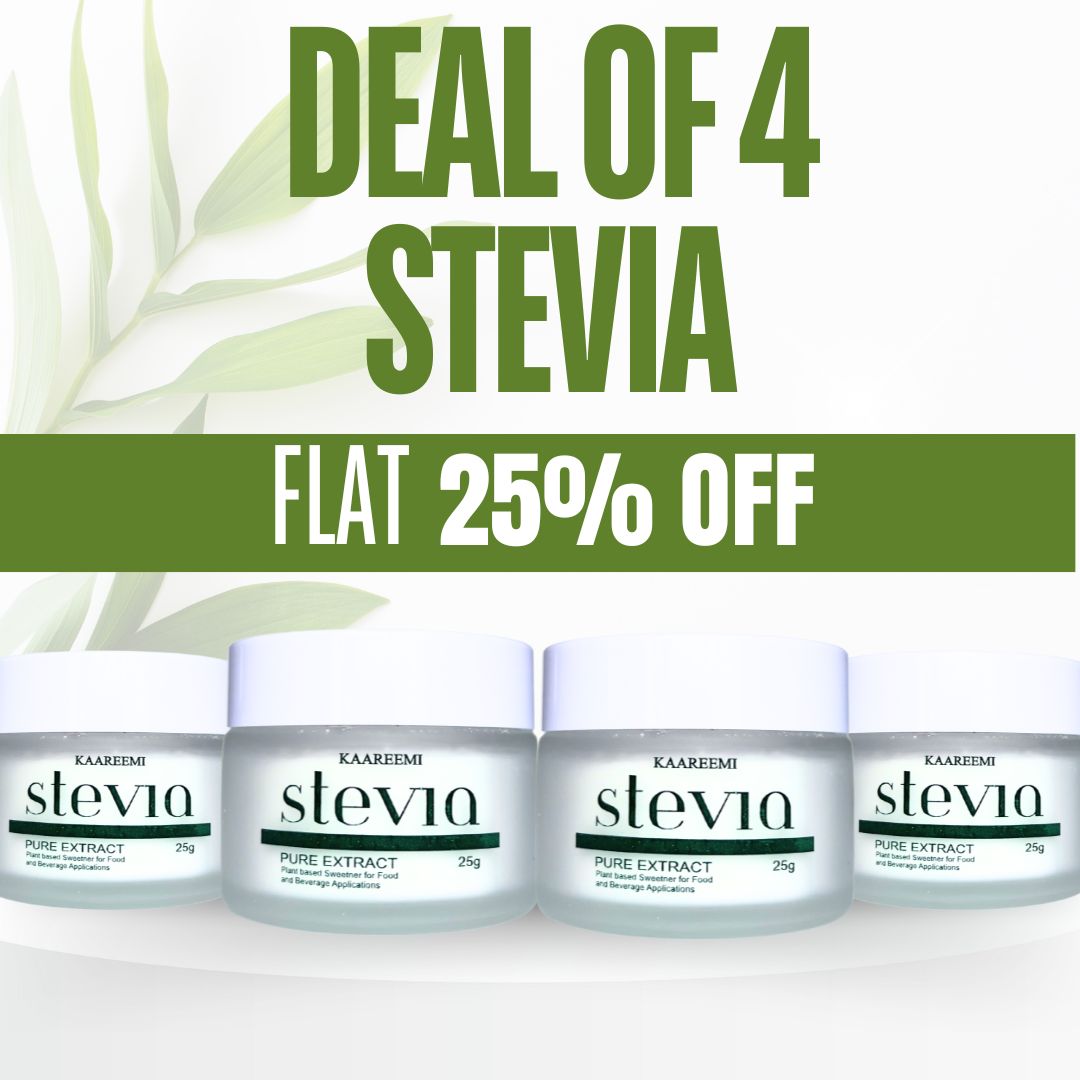 Deal of 4 Stevia.                 (Flat 25% Discount)