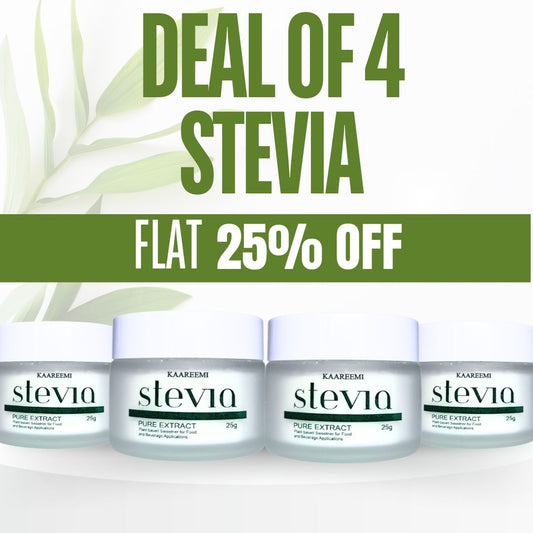 Deal of 4 Stevia.                 (Flat 25% Discount)