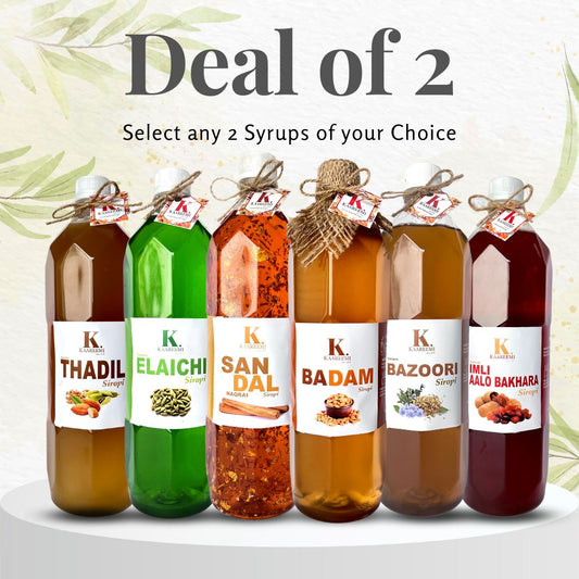 Deal of 2 (Save Rs. 500) Premium Herbal Syrups