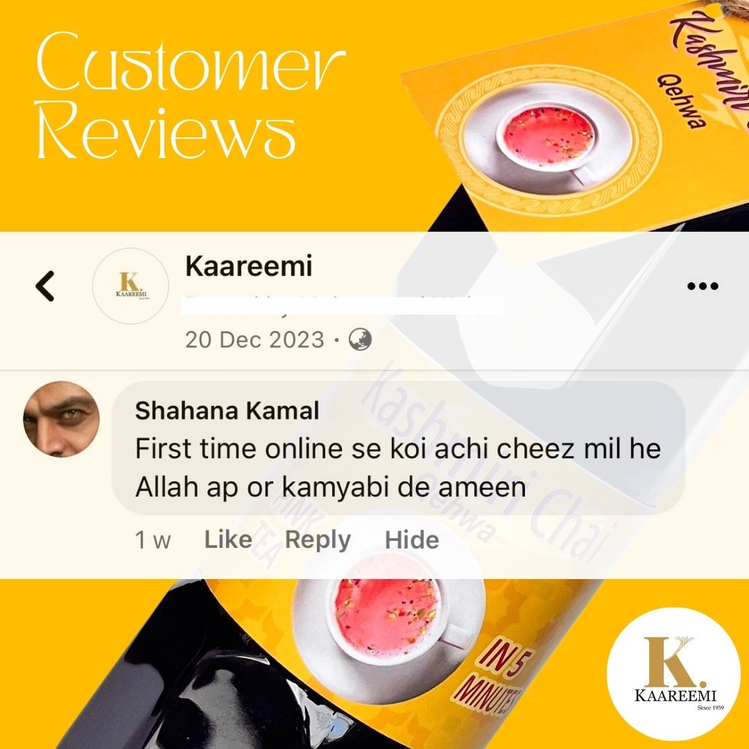 Premium Kashmiri Pink Tea Qehwa کاشمیری پنک ٹی قہوہ