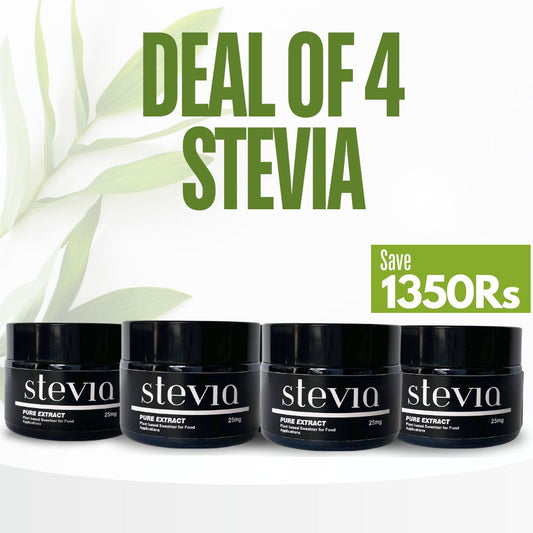 Deal of 4 Stevia