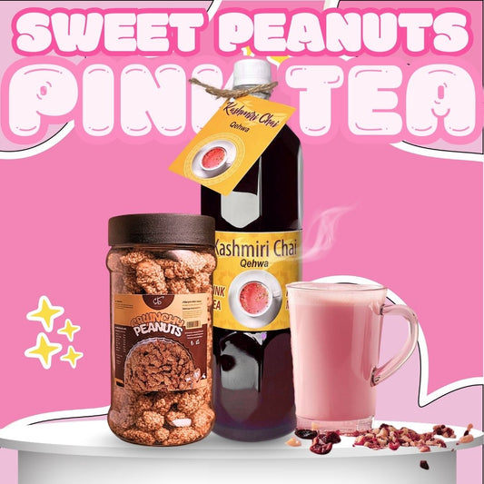 Sweet Peanuts & Kashmiri Qahwa
