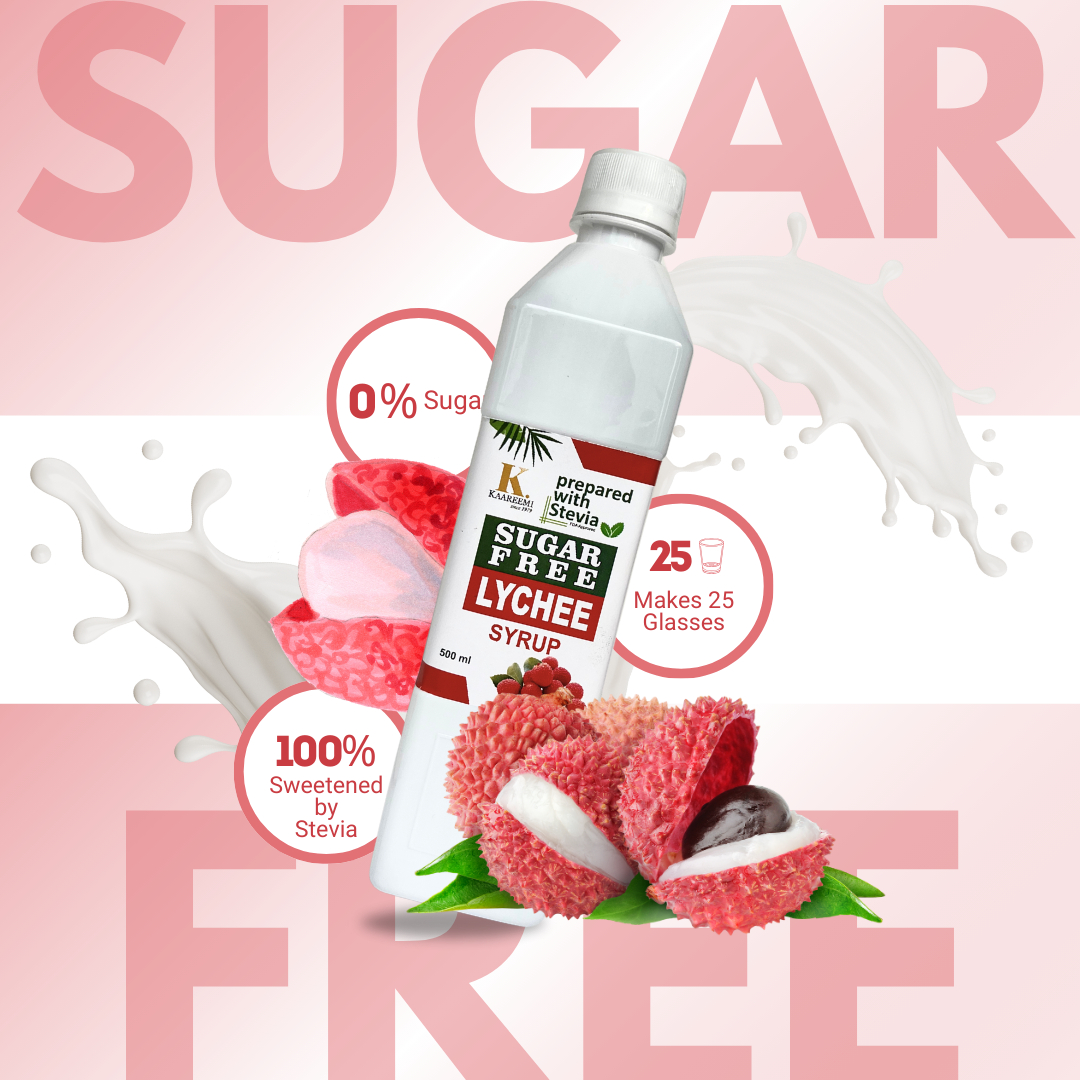 Sugar Free Lychee Syrup (Flat 14% Discount)