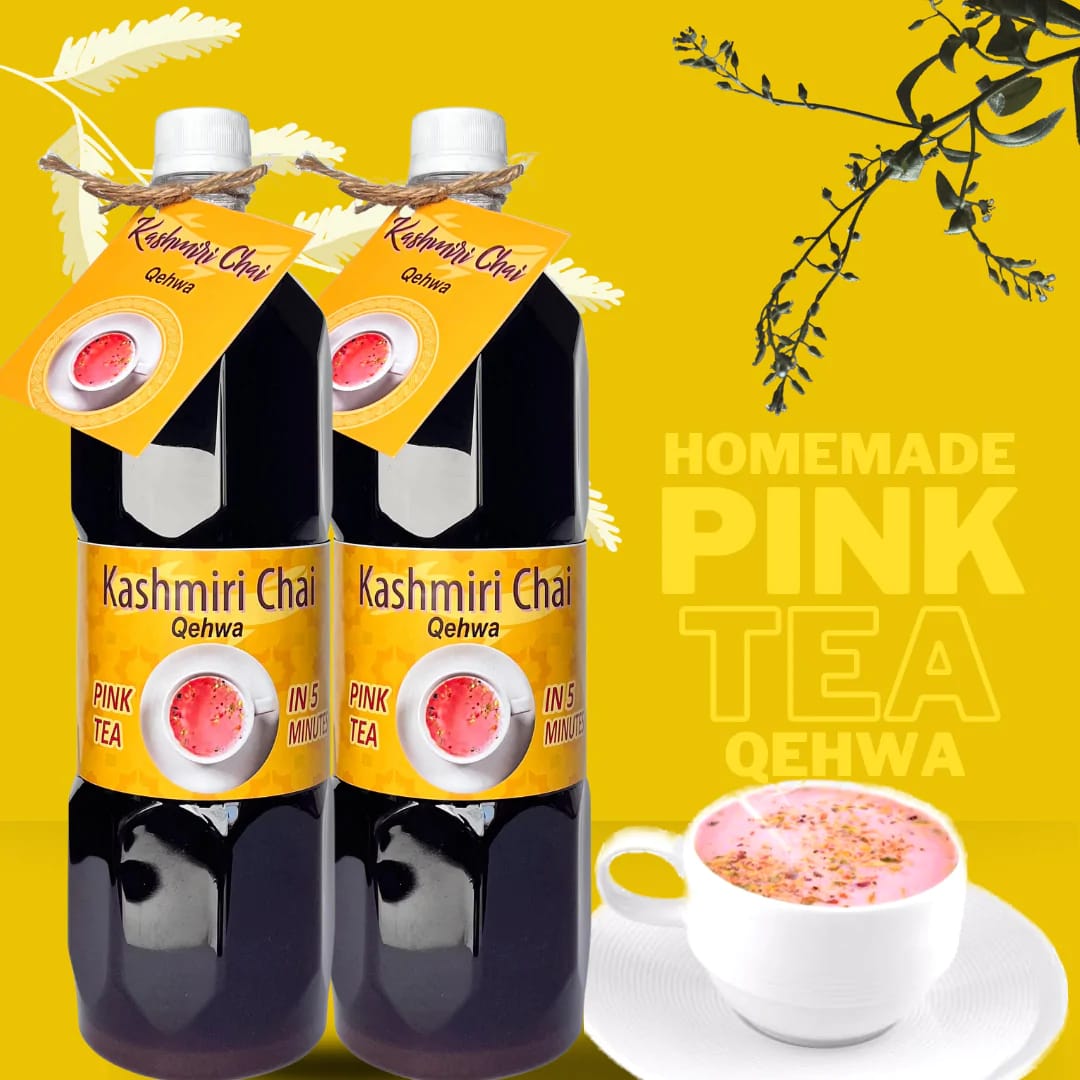 Premium Kashmiri Pink Tea Qehwa کاشمیری پنک ٹی قہوہ