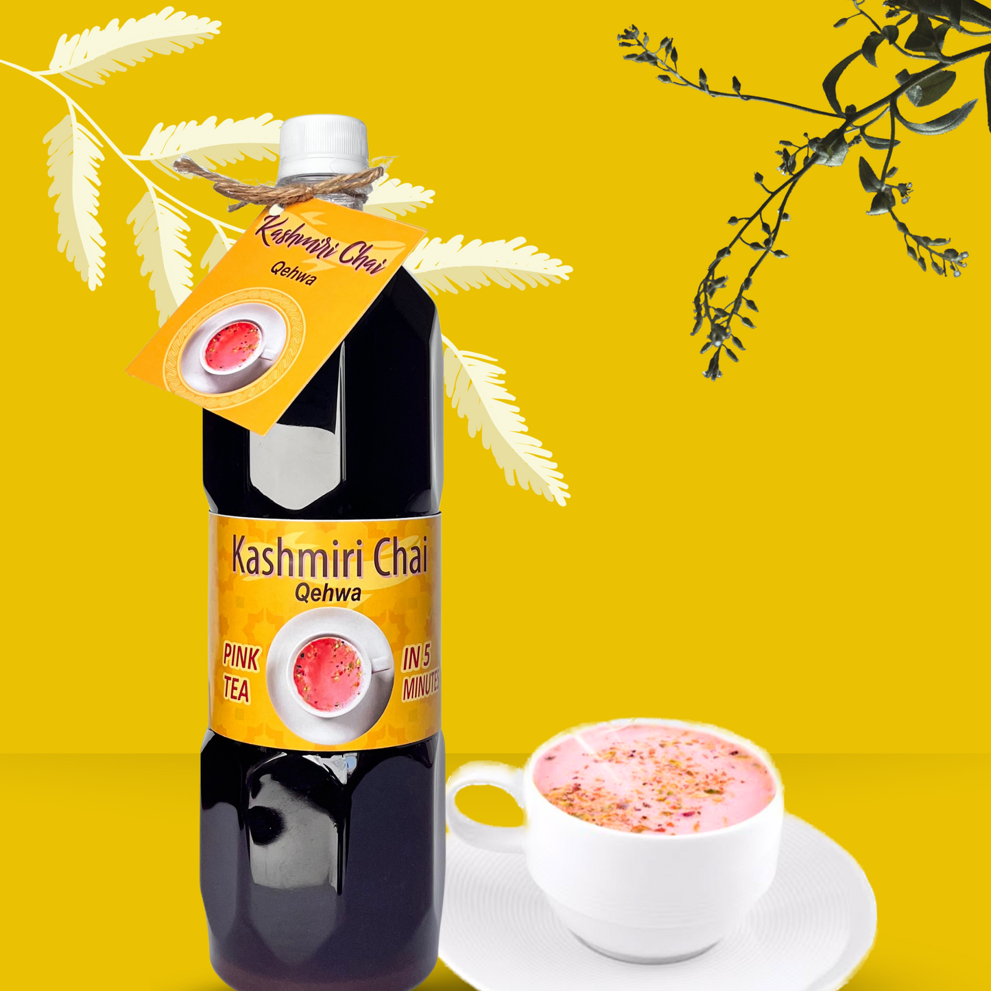 Premium Kashmiri Pink Tea Qehwa کاشمیری پنک ٹی قہوہ